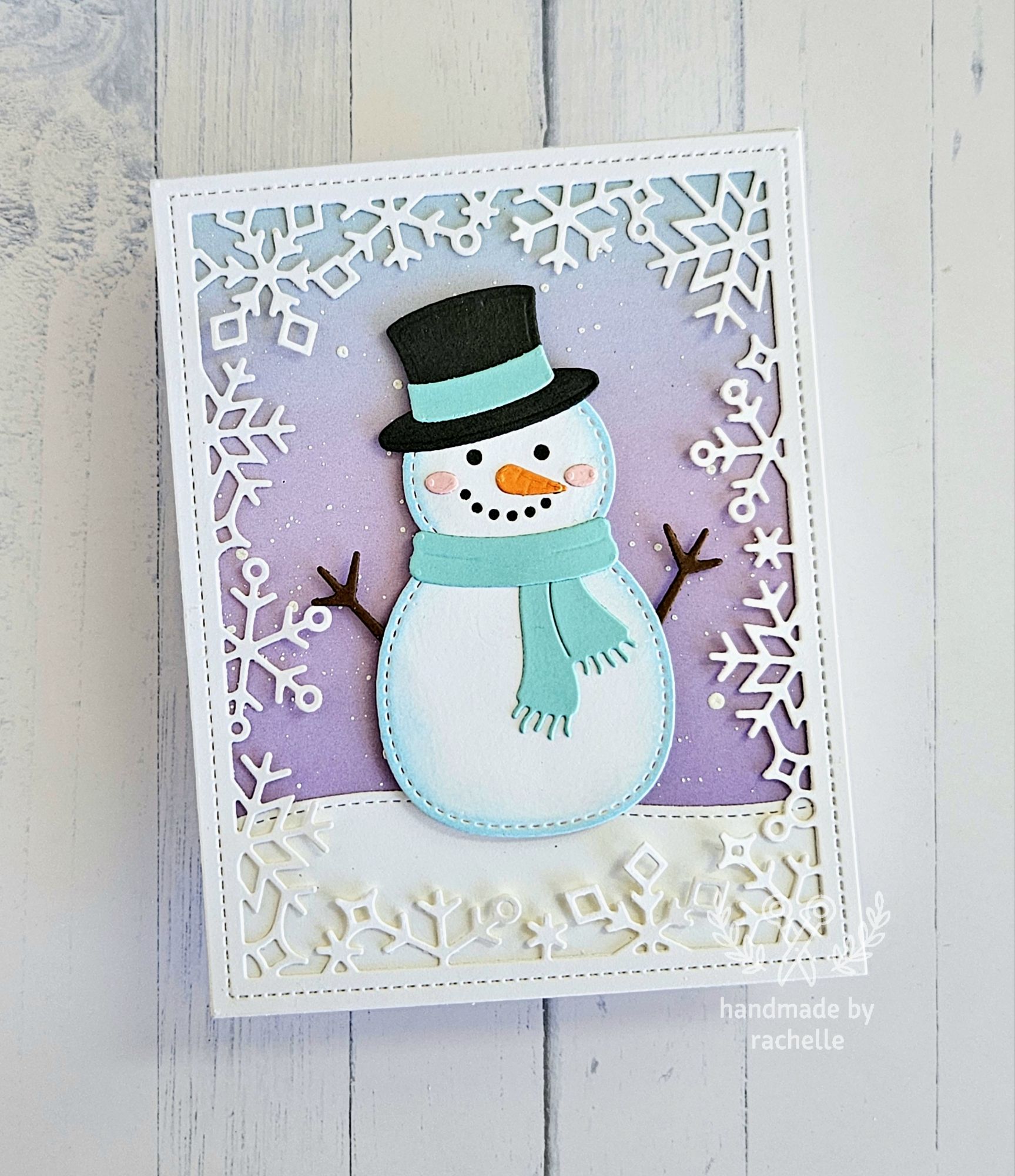 Beautiful Build A Snowman Cards